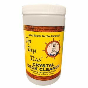Image 1: Tip Top Teak Crystal Deck Cleaner - Quart (2lbs 6oz)