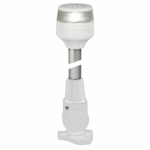 Image 1: Hella Marine NaviLED 360 Compact All Round Lamp - 2nm - 24" Fold Down Base - White