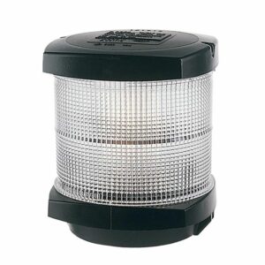 Image 1: Hella Marine All Round White Light/Anchor Navigation Lamp- Incandescent - 2nm - Black Housing - 12V
