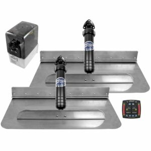 Image 1: Bennett 1812ATP 18 x 12 Hydraulic Trim Tabs with ATP