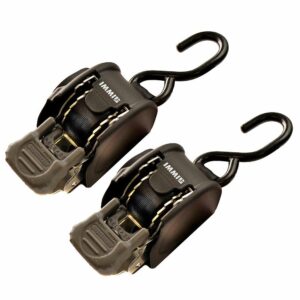 Image 1: BoatBuckle Mini G3 Retractable Transom Tie-Down System - 1" x 72"