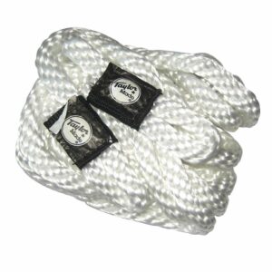 Image 1: Taylor Made Fender Loc Fender Lines - 3/8" x 72" - Pair - White