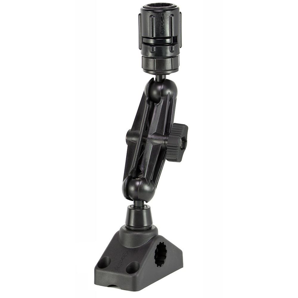 Image 1: Scotty 152 Ball Mounting System w/Gear-Head Adapter, Post & Combination Side/Deck Mount