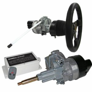 Image 1: Intellisteer Type T f/Helms w/Tilt Function f/Cable Steered Boats w/Dash Mounted Wheel