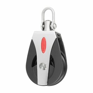 Image 1: Ronstan Series 60 All Purpose Single Block Swivel Shackle Head - Non-Locking