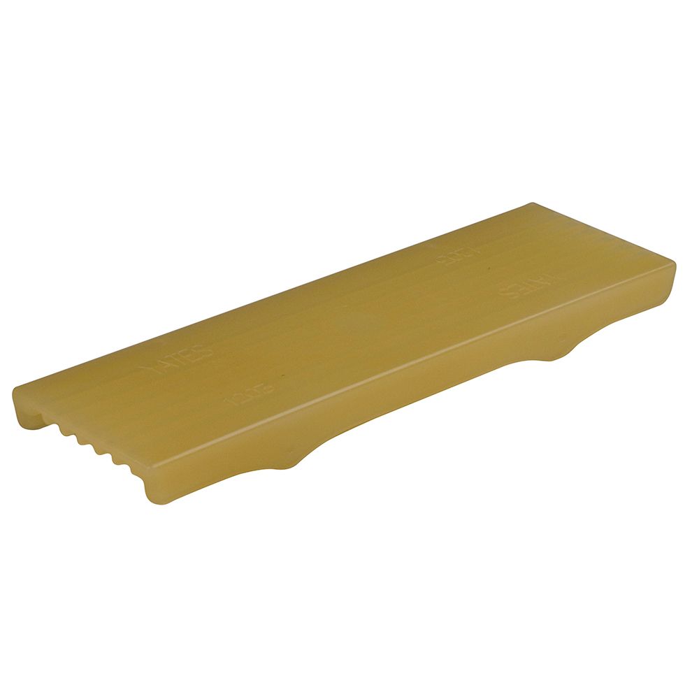 Image 1: C.E.Smith Flex Keel Pad - Full Cap Style - 12" x 3" - Gold