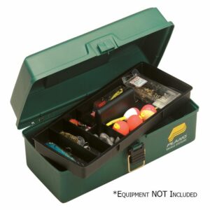 Image 1: Plano One-Tray Tackle Box - Green