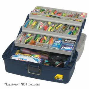 Image 1: Plano Three-Tray Fixed Compartment Tackle Box - XL