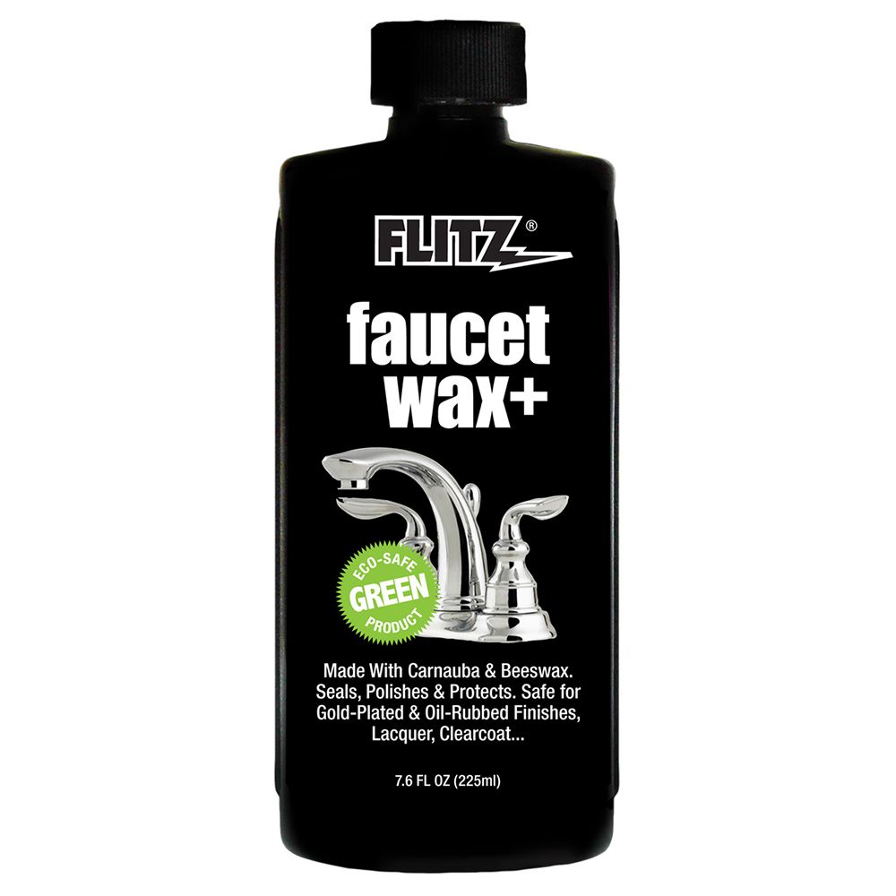 Image 1: Flitz Faucet Waxx Plus - 7.6oz Bottle