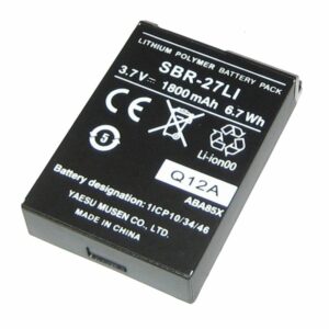 Image 1: Standard Horizon Replacement Lithium Ion Battery Pack f/HX300