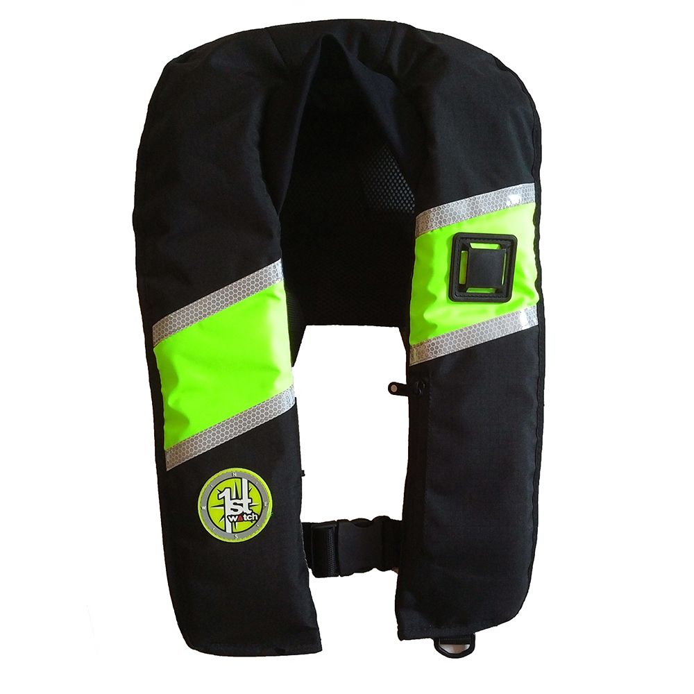 Image 1: First Watch FW-330 Inflatable PFD - Hi-Vis Yellow - Manual