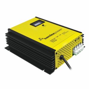Image 1: Samlex 15A Battery Charger - 24V - 3-Bank - 3-Stage w/Dip Switch & Lugs