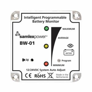 Image 1: Samlex Battery Monitor - 12V or 24V - Programmable