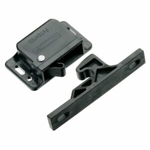 Image 1: Southco Grabber Catch Latch - Side Mount - Black - Pull-Up Force 44N (10lbf)