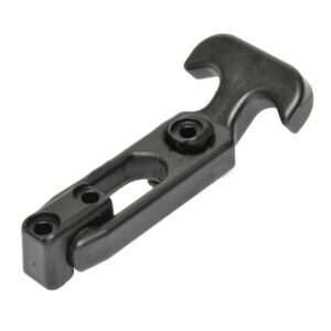 Image 1: Southco T-Handle Latch - Black Flexible Rubber w/Keeper