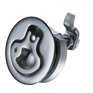 Image 1: Southco Medium Lift & Turn Latch - Stainless Steel - Locking - ShortCam Offset