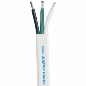 Image 1: Ancor White Triplex Cable - 14/3 AWG - 500'