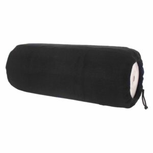 Image 1: Master Fender Covers HTM-2 - 8" x 24" - Double Layer - Black