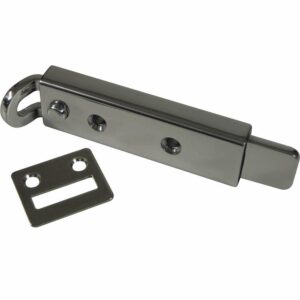 Image 1: Southco Transom Slide Latch - Non-Locking - Stainless Steel