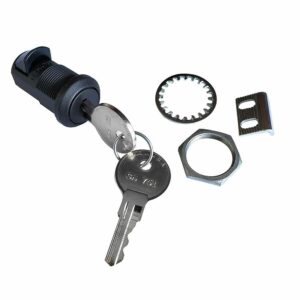 Image 1: Southco Small Push-to-Close Latch - Locking