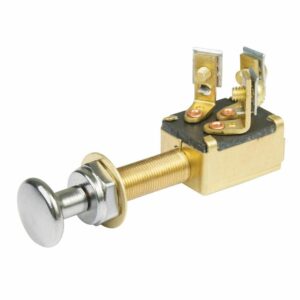 Image 1: BEP 2-Position SPST Push-Pull Switch - OFF/ON