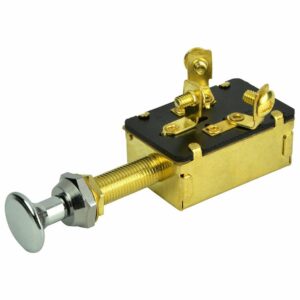 Image 1: BEP 3-Position SPDT Push-Pull Switch - OFF/ON1/ON1 & 2