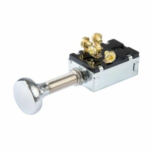 Image 1: BEP 3-Position SPDT Push-Pull Switch - OFF/ON1 & 2/ON1 & 3