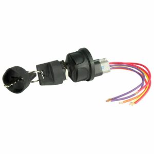 Image 1: BEP 4-Position Sealed Nylon Ignition Switch - Accessory/OFF/Ignition & Accessory/Start