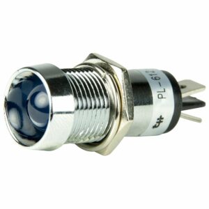 Image 1: BEP LED Pilot Indicator Light - 12V - Blue