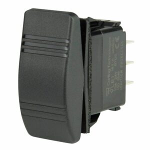 Image 1: BEP DPDT Contura Switch - (ON)/OFF/(ON)