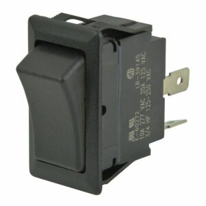 Image 1: BEP SPST Sealed Rocker Switch - 12V/24V - (ON)/OFF
