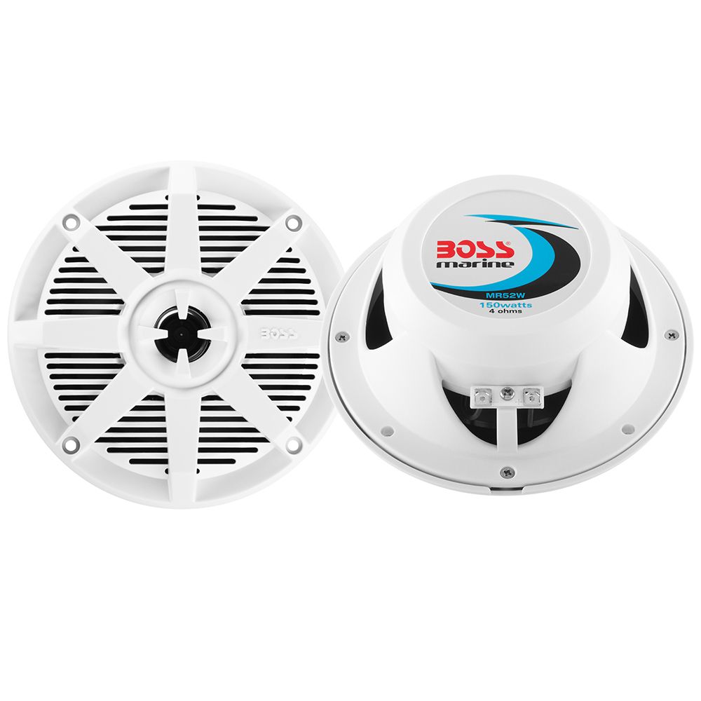 Image 1: Boss Audio 5.25" MR52W Speaker - White - 150W