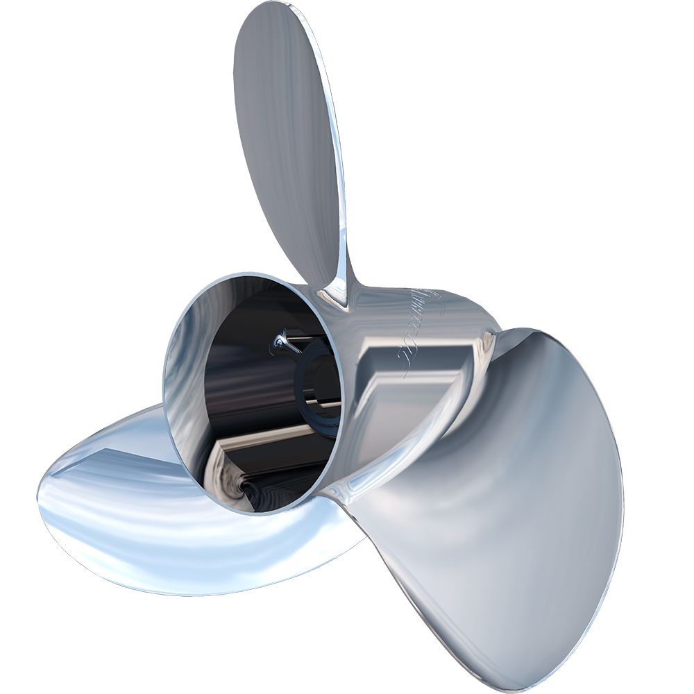 Image 1: Turning Point Express® Mach3™ OS™ - Left Hand - Stainless Steel Propeller - OS-1613-L - 3-Blade - 15.625" x 13 Pitch