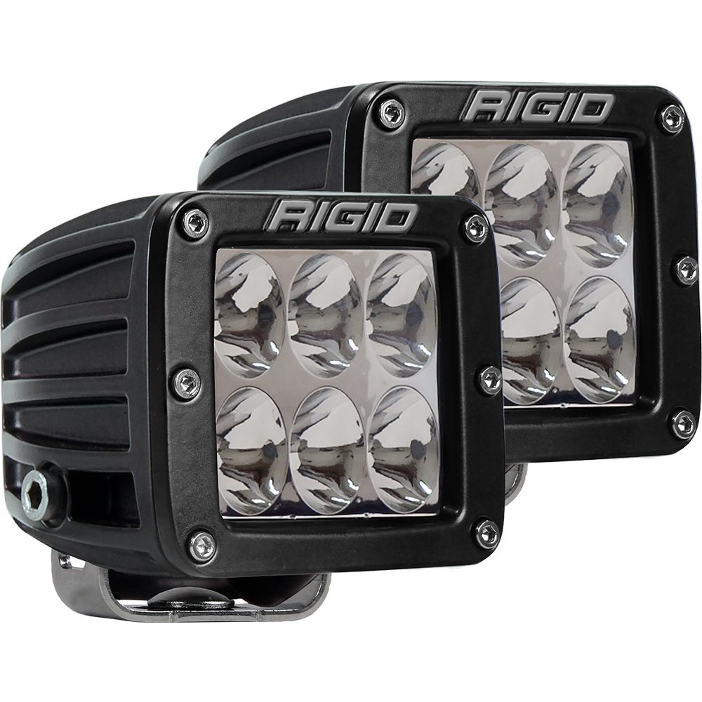 Image 1: RIGID Industries D-Series PRO Specter-Driving LED - Pair - Black