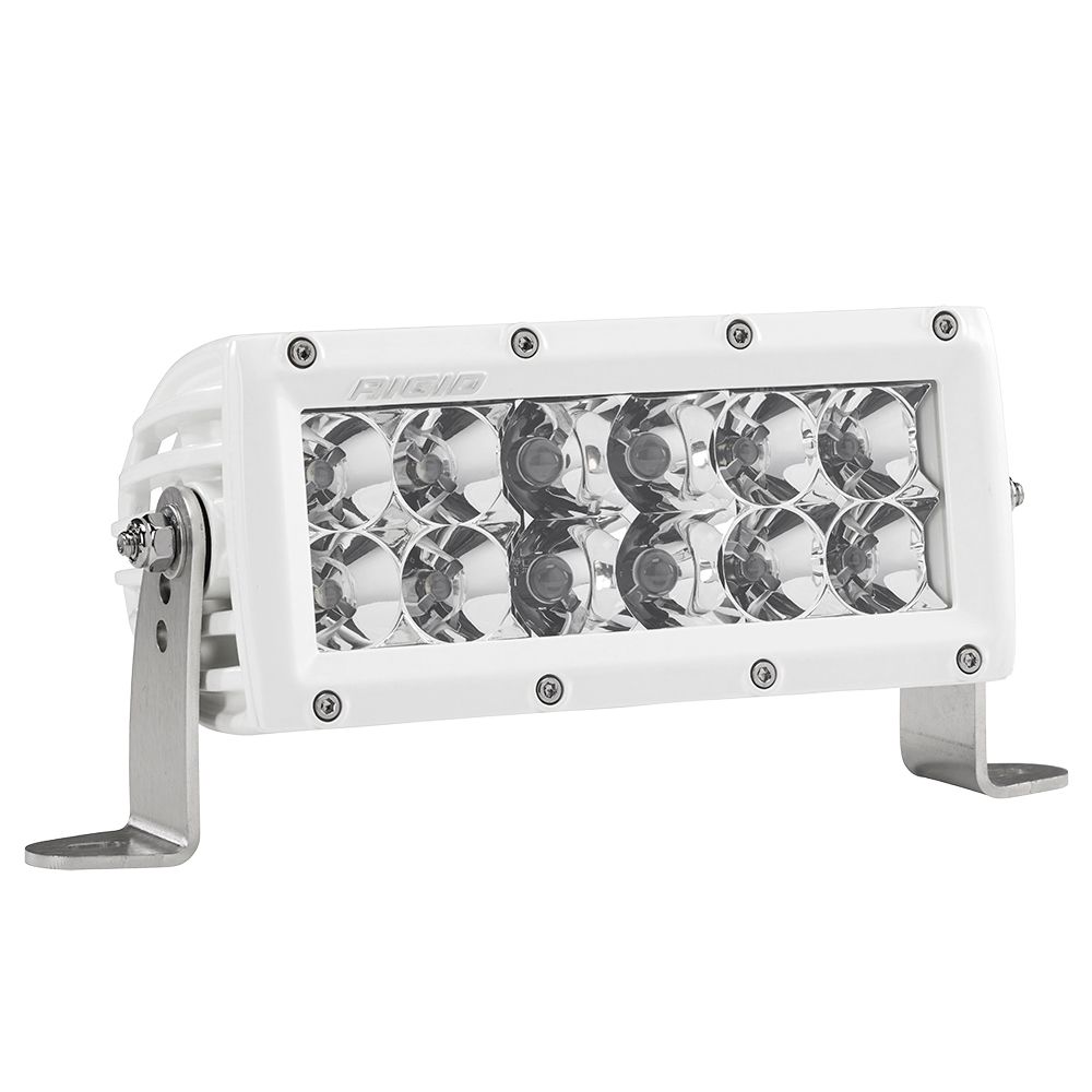 Image 1: RIGID Industries E-Series PRO 6" Spot-Flood Combo LED - White