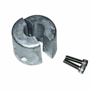Image 1: Tecnoseal De-Icer Anode - .63" Aluminum - 5/8" Shaft - 1HP