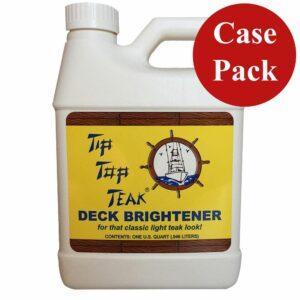 Image 1: Tip Top Teak Tip Top Teak Deck Brightener - Quart - *Case of 12*