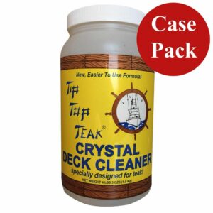 Image 1: Tip Top Teak Tip Top Teak Crystal Deck Cleaner - Half Gallon (4lbs 3oz) - *Case of 6*