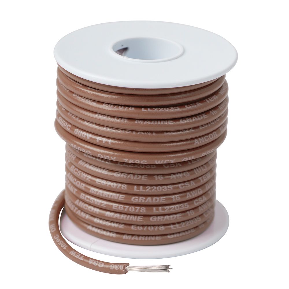 Image 1: Ancor Tan 14 AWG Tinned Copper Wire - 500'