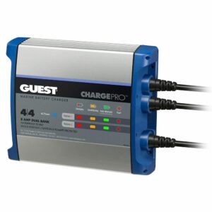 Image 1: Guest On-Board Battery Charger 8A / 12V - 2 Bank - 120V Input