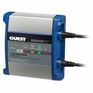 Image 1: Guest On-Board Battery Charger 5A / 12V - 1 Bank - 120V Input