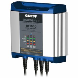 Image 1: Guest On-Board Battery Charger 30A / 12V - 3 Bank - 120V Input