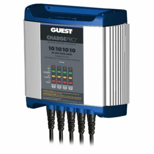 Image 1: Guest On-Board Battery Charger 40A / 12V - 4 Bank - 120V Input