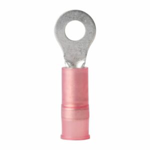 Image 1: Ancor 22-18 AWG - #6 Nylon Ring Terminal - 25-Pack