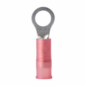 Image 1: Ancor 22-18 AWG - #10 Nylon Ring Terminal - 100-Pack