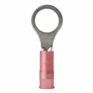 Image 1: Ancor 22-18 AWG - 1/4" Nylon Ring Terminal - 25-Pack