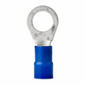 Image 1: Ancor 6 AWG - 1/2" Nylon Ring Terminal - 25-Pack