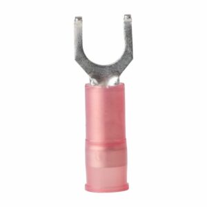 Image 1: Ancor 22-18 AWG - #10 Nylon Flanged Spade Terminal - 25-Pack