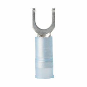 Image 1: Ancor 16-14 AWG - #10 Nylon Flanged Spade Terminal - 100-Pack