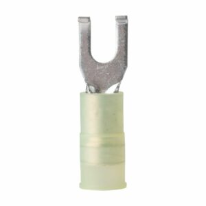 Image 1: Ancor 12-10 AWG - #8 Nylon Flanged Spade Terminal - 25-Pack